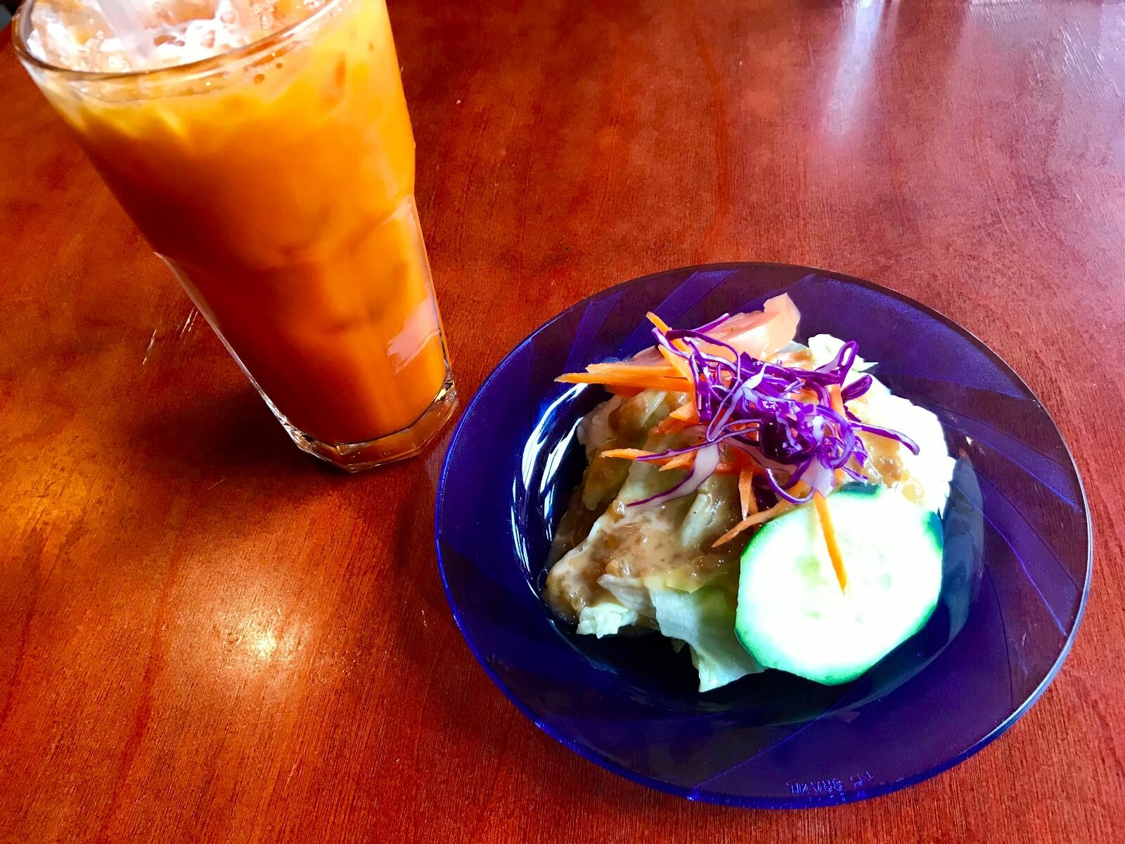 River thai lunch special salad